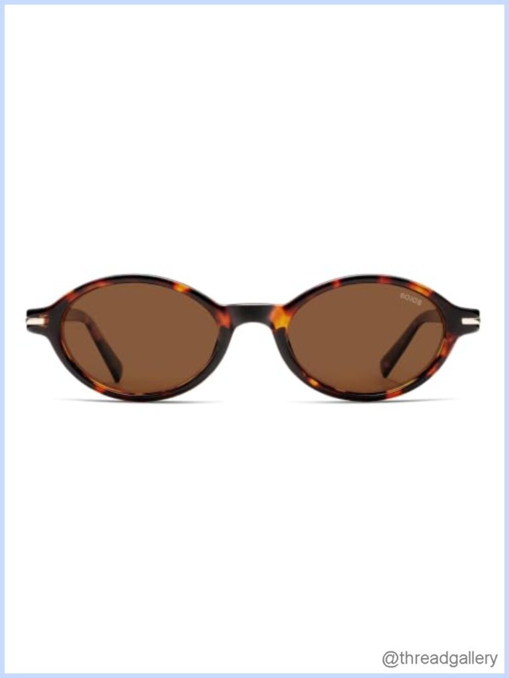 Small Oval Polarized Sunglasses Unisex Retro 90s Y2K UV400 Anti-Glare